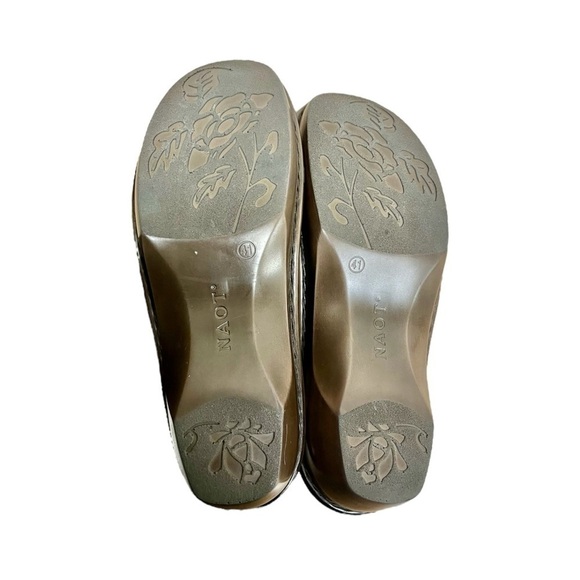 Naot Capetown Brown Suede Clogs - Women’s  Size 41 EU or US 10 - Picture 6 of 13